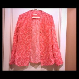 Charter Club luxury linen shirt Small